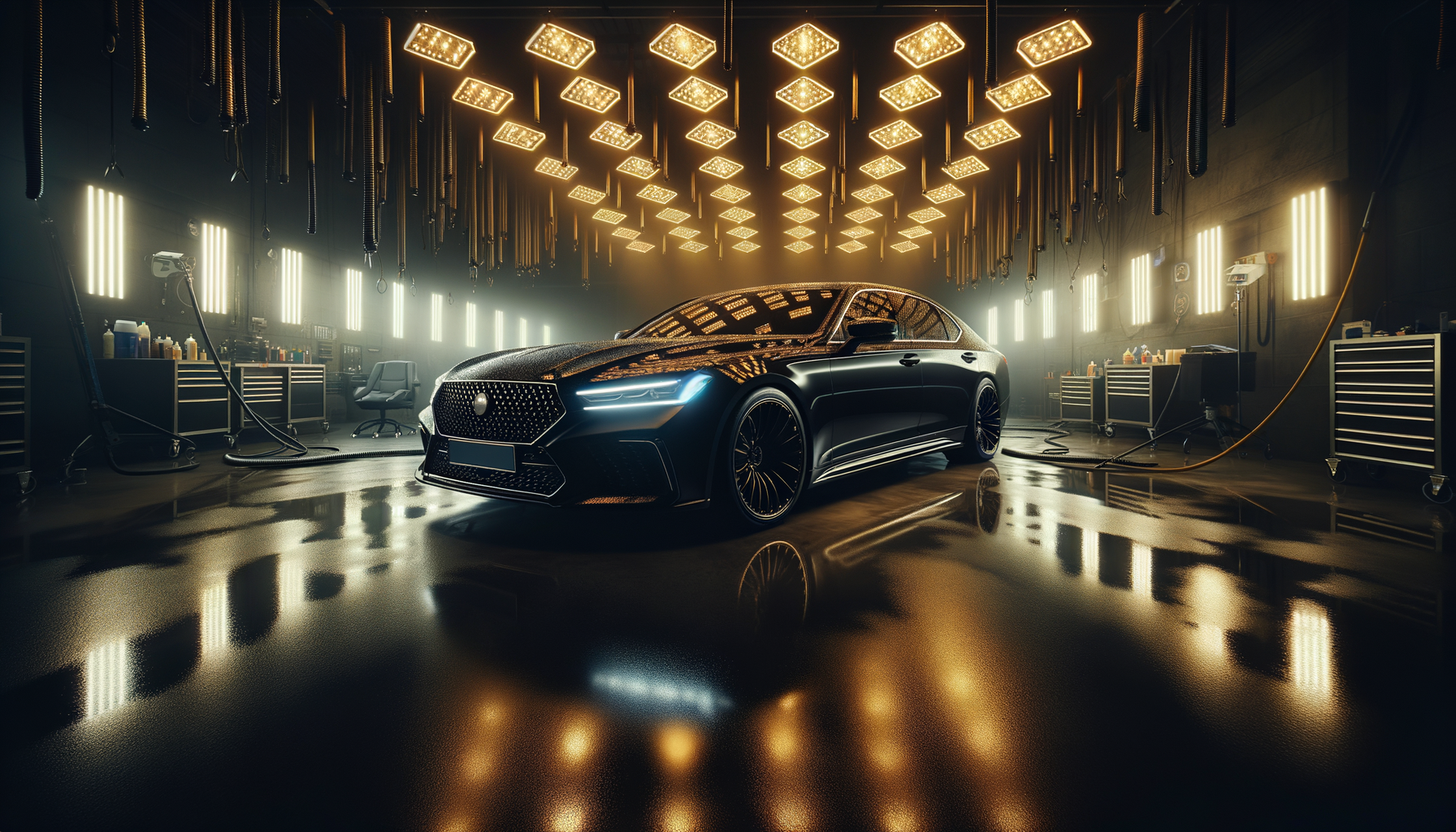 Luxury car detailing